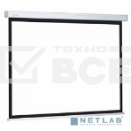 Экран Cactus 180x180см Wallscreen CS-PSW-180x180 1:1 настенно-потолочный рулонный белый, фото4