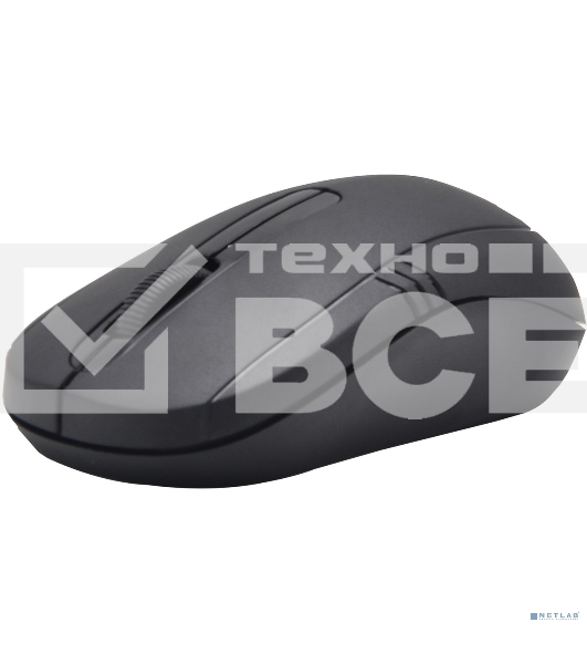 Мышь беспроводная ExeGate Professional Standard SR-9021 черный, 1200 dpi, радиоканал, USB, кнопки - 3
