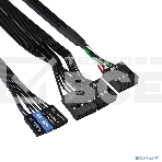 Корпус Minitower ExeGate EX291141RUS BAA-105-01AAA400 (mATX, БП AAA400 с вент. 8см, 2*USB, аудио, черный), фото9