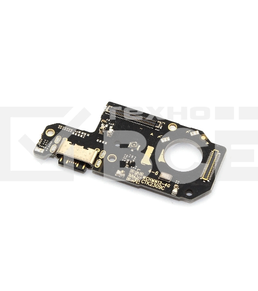 Нижняя плата (шлейф) с разъемом зарядки и микрофоном для Xiaomi Poco X5 5G 22111317PG