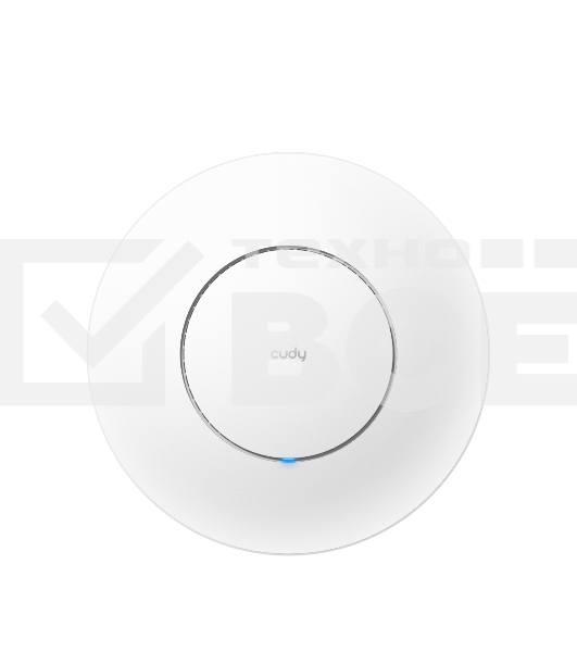 Точка доступа AX3000 Dual Band Ceiling Mount Wi-Fi 6 Access Point, Chipset MT7981, 802.11ax/ac/a/b/g/n, 2402Mbps at 5GHz + 574Mbps at 2.4GHz, 1 x 2.5G RJ45 Port, MU-MIMO, Support 12V DC or  802.3at PoE or Passive PoE, Internal Antennas, 48V passive PoE ad