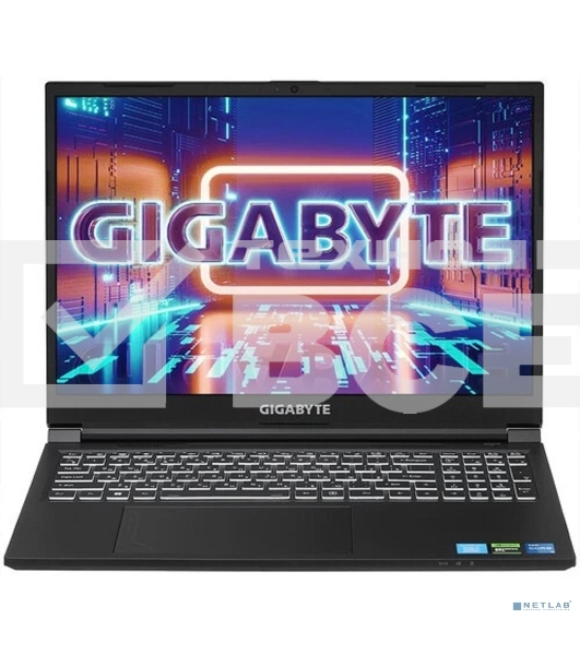 Ноутбук Gigabyte G6 MF черный Intel Core i7-13620H/16Gb/SSD512Gb/RTX4050 6Gb/16