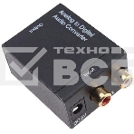 Переходник аудио Premier 5-986 2хRCA (f)/TOS (f) черный, фото4