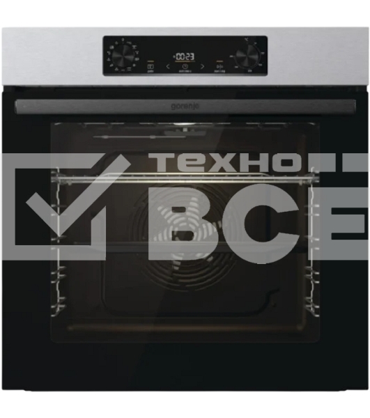 Встраиваемая электрическая духовка 60 см Gorenje BOB6737E01X