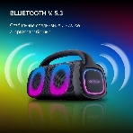 Колонка портативная Hyundai H-PS1027 черный 80W 2.0 BT 10м 3600mAh, фото6