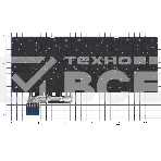 Клавиатура для ноутбука Asus Chromebook C223N черная, фото3