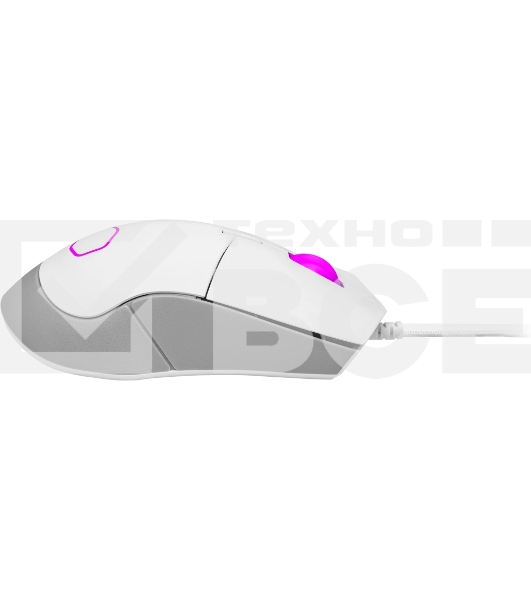 Мышь проводная Cooler Master MM-310-WWOL1 белый, 12000 dpi, USB Type-A, кнопки - 6