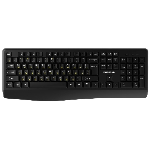 Беспроводная клавиатура Гарнизон GK-W150, 104кл, 2.4 ГГц, черная