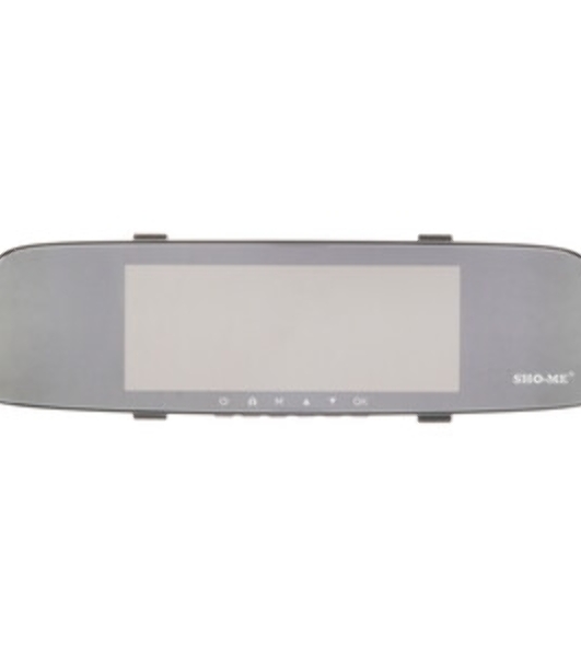 Видеорегистратор Sho-Me Combo Mirror WiFi Duo, 1920x1080, 7', с камерой заднего вида, GPS/ГЛОНАСС, Wi-Fi, G-сенсор, датчик движения, GPS-информатор