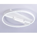 Светильник Ambrella light FL51459/1+1 WH белый 72W 3000K-6400K+4200K D600*110 (ПДУ РАДИО 2.4G), фото3