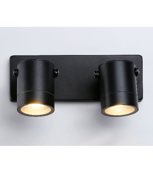 Светильник Ambrella light ST3888/2 BK черный IP54 GU10/2 max 35W 250*80*85