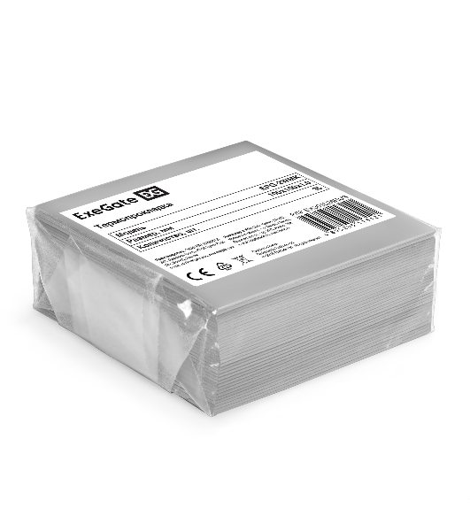 Термопрокладка ExeGate EPG-2WMK, 100x100x1.0 мм, 1.7 Вт/(м⋅К) 35шт