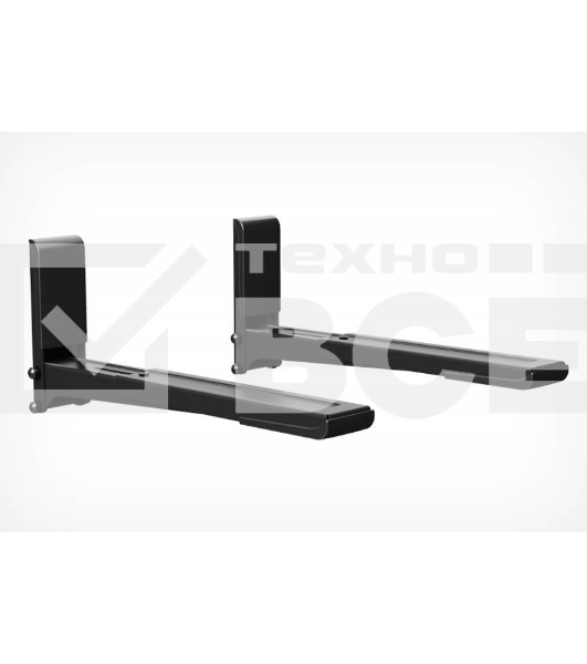 Кронштейн для СВЧ Holder MWS-2003 черный макс.40кг настенный фиксированный    