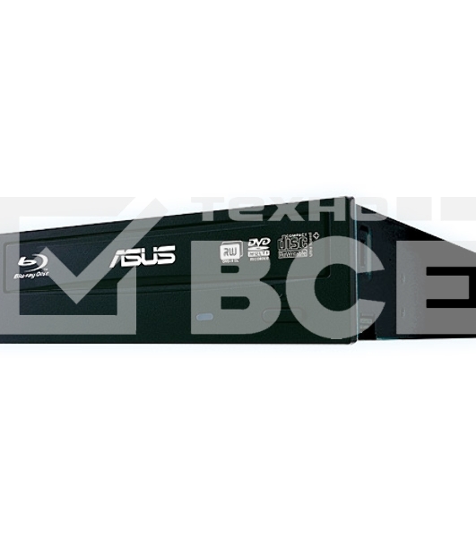 Оптический привод внутренний Blu-Ray RW Asus BW-16D1HT/BLK/G/AS черный SATA RTL