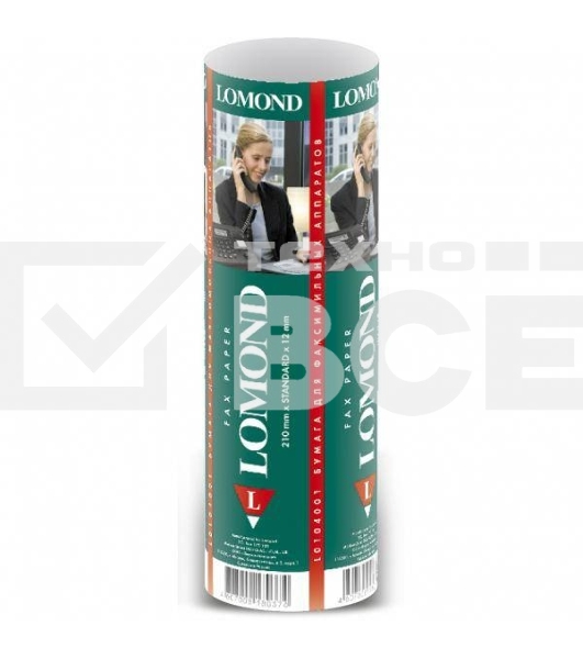 Термобумага Lomond 104001/белый для факса