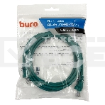 Патч-корд Buro UTP cat5E 2м зеленый RJ-45 (m)-RJ-45 (m), фото2