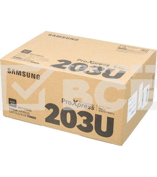 Картридж лазерный SAMSUNG MLT-D203U/ SU917A черный для Samsung SL-M4020/4070 (15000стр.)