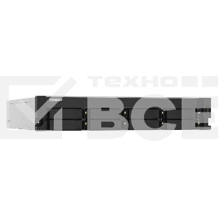 Сетевое хранилище без дисков SMB QNAP TS-832PXU-RP-4G 8-Bay 2U rackmount NAS, AL324 quad-core 1.7 GHz,, 1x4GB DDR4 RAM (max 1x16GB), SATA 6Gb/s, 2x 10GbE SFP+ LAN, 2x 2.5 GbE LAN, 2xPSU. W/o RAIL-B02