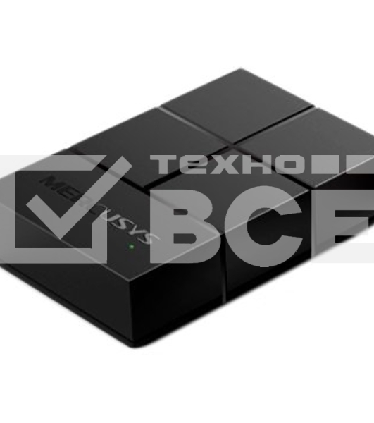 Коммутатор Mercusys MS105G 5G неуправляемый