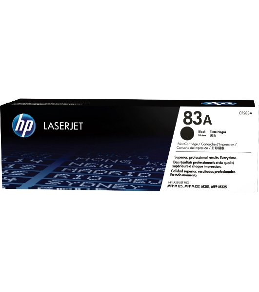 Тонер Картридж HP 83A CF283A черный для HP LJ Pro M125nw/M127fw (1500стр.)