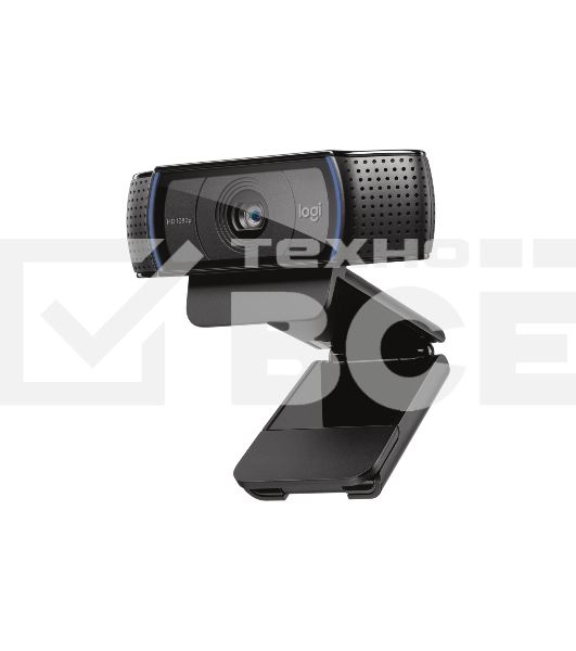 Веб-камера Logitech C920 HD Pro Webcam (Full HD 1080p/30fps, автофокус, угол обзора 78°, стереомикрофон, кабель 1.5м) (арт. 960-000998, M/N: VU0062)