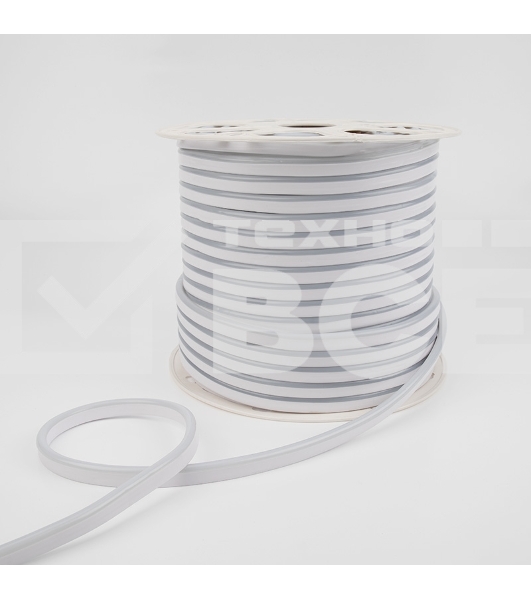 Гибкий неон SMD 8х16мм, двухсторонний, 24В, теплый белый, 120 LED/м, 50м NEON-NIGHT