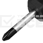 Отвертка Anti-Slip, PH2 х 38 мм, CrV, двухкомп. рукоятка Matrix, фото3