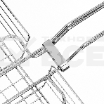 Решетка-гриль 240х310х55 мм, объемная хромированная Sparta, фото4