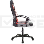 Кресло игровое Zombie 11LT черный/красный текстиль/эко.кожа крестовина пластик, фото16
