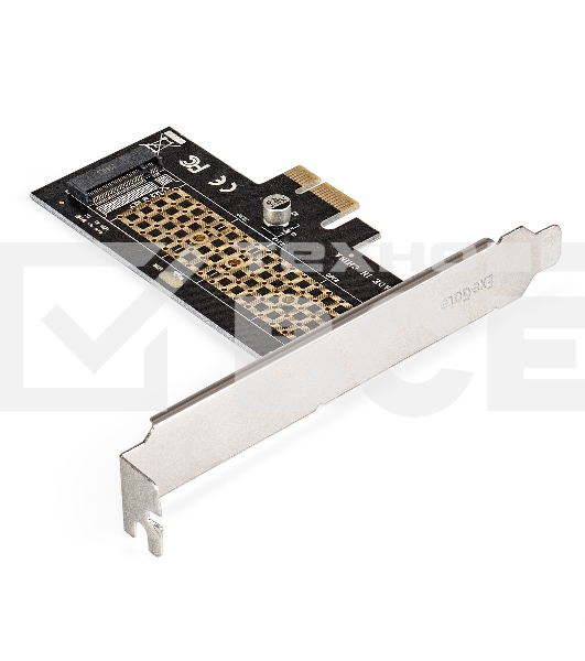 Переходник ExeGate EXE-597 (M.2 M key -> PCI-E x1 v2.0, для установки SSD M.2 M key в слот PCI-E)