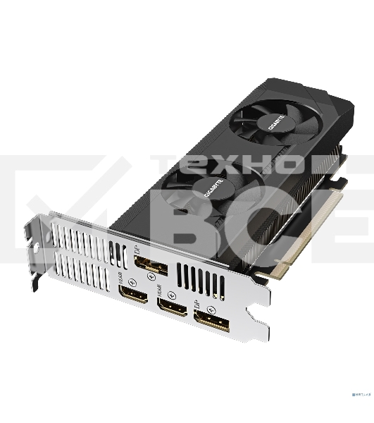 Видеокарта Gigabyte GV-N3050OC-6GL NVIDIA GeForce RTX 3050 6Gb 96bit PCI-E 4.0 GDDR6 1822/14000 HDMIx2 DPx2 HDCP Ret