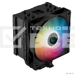 Кулер для процессора DEEPCOOL AG500 BK ARGB черный, 120 мм, алюминий/медь, 1850 об/мин, 29.4 дБ, 4 pin, 240 Вт, 155 мм, фото3