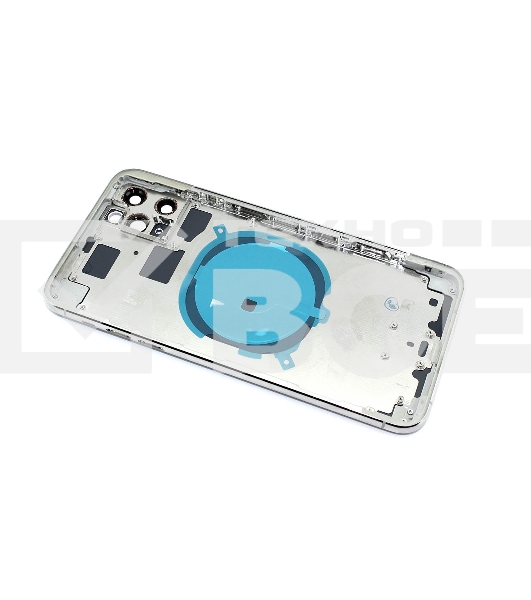 Задняя крышка (корпус) в сборе с рамкой для Apple iPhone 11 Pro Max белый