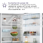 Холодильник Bosch KGN56LB31U черный двухкамерный 400/105л морозилка снизу, фото 1