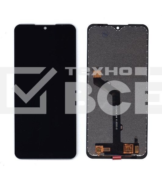 Дисплей для Nokia 6.2 черный