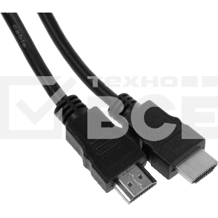 Кабель соединительный аудио-видео Premier 5-813 HDMI (m)/HDMI (m) 0.5м. феррит.кольца черный (5-813 0.5)