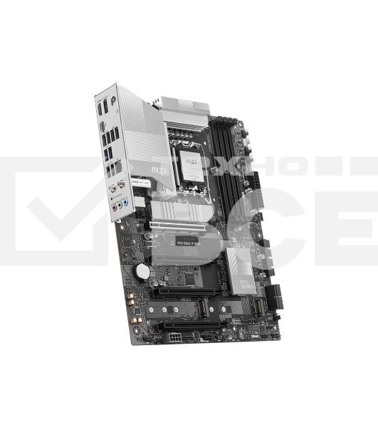 Материнская плата MSI PRO B860-P WIFI, LGA 1851, Intel B860, 4xDDR5, 4xSATA, 3xM.2, 1xPCIe 5.0 x16, 1xPCIe 4.0 x4, 2xPCIe 4.0 x1, 1xHDMI, 1xDP, 1xUSB-C, 1x 5Gb LAN, 2xUSB-A 3.2 Gen 2, 2xUSB-A 3.2 Gen 1, 4xUSB-A 2.0, 3x3.5 мм, 7.1, Wi-Fi 7, ATX