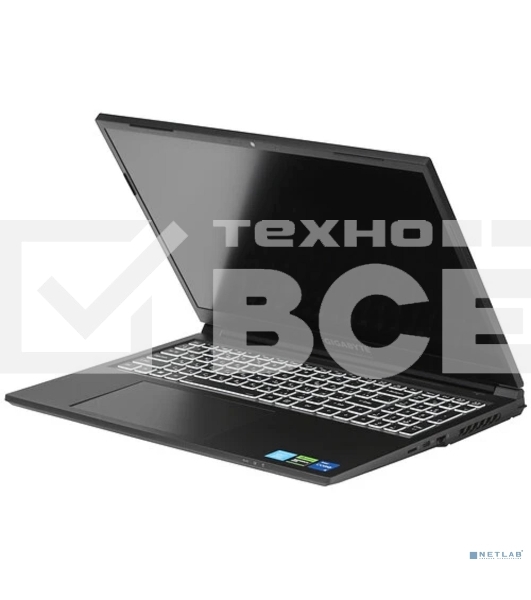 Ноутбук Gigabyte G6 MF черный Intel Core i7-13620H/16Gb/SSD512Gb/RTX4050 6Gb/16