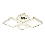 Потолочный светодиодный светильник Ambrella light FA1726/4 CH хром 3000K/4200K/6400K 108W 690*550*100 (ПДУ РАДИО 2.4G), фото9