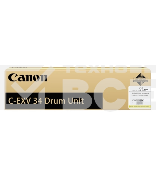 Барабан CANON С-EXV 34 для IR ADV C2020/2030 Yellow