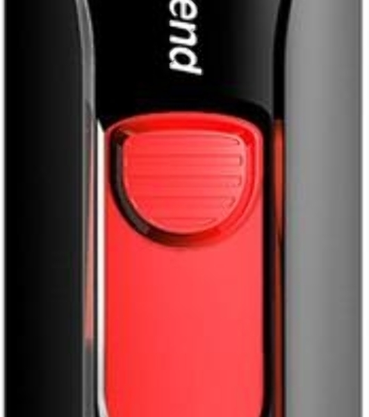 Флешка USB Transcend Jetflash 590 (TS32GJF590K), 32Gb, USB 2.0, R/W 15/5, черный/красный