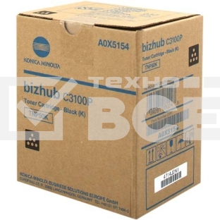 Картридж лазерный Konica-Minolta bizhub C3100P черный TNP-50K