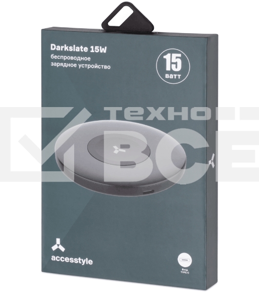 Зарядное устройство для телефона Accesstyle Darkslate 15W