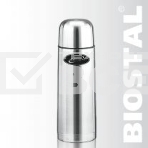 Термос BIOSTAL NB-500 0.5 л, узкое горло, нерж., с крышкой-чашкой, 2 пробки (в уп. 12 шт) &, фото 1