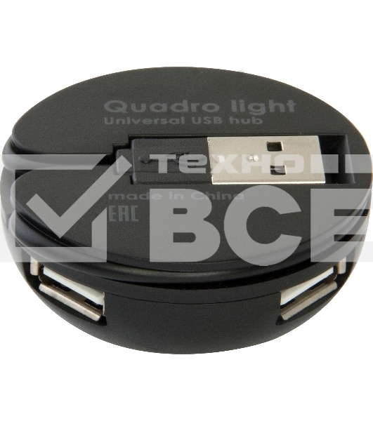 Переходник Defender Quadro Light Универсальный USB разветвитель