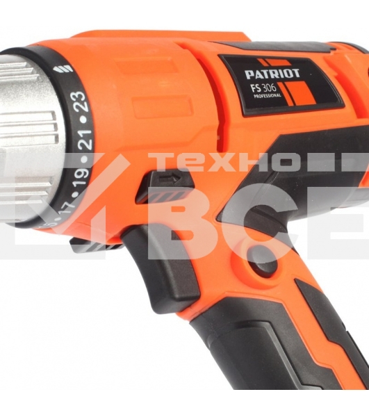 Дрель-шуруповерт Patriot FS 306, Сетевая, 300 Вт