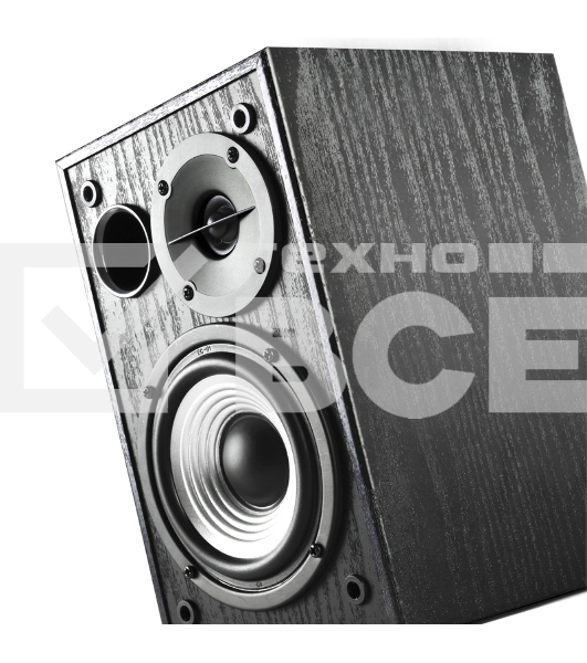 Колонки Edifier R980T темное дерево / черный {Активные, 2 x 12W RMS, 70-18000Гц, дерево}