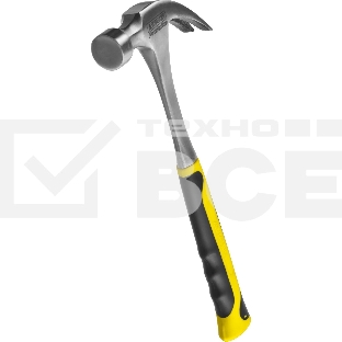 Молоток-гвоздодер STAYER STRIKE 2025-560 560 г цельнометаллический столярный