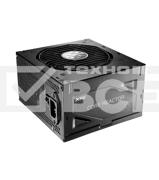 Игровой блок питания чёрный XPG COREREACTOR750G-BLACKCOLOR (модульный 750 Вт, PCIe-6шт, ATX v2.31, Active PFC, 120mm Fan, 80 Plus Gold)