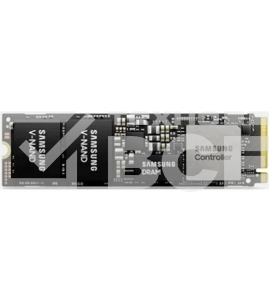 Накопитель SSD Samsung PM9A1 MZVL2256HCHQ-00B00, 256Gb, PCIe 4.0 x4, M.2 2280, NVMe, R/W 6400/2700